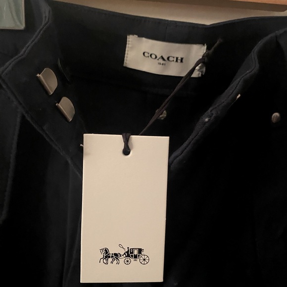 💫Hot Sale💫 Coach Navy Slacks NWT - Picture 1 of 4